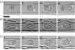 HRTEM images showing gold atoms, gold cluster and gold crystallites on graphene in standard and cross section view